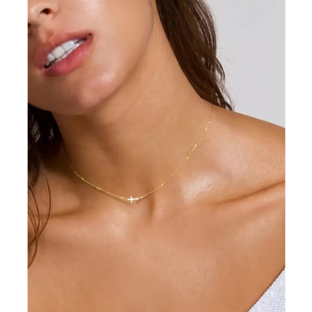 Anthropologie Gold Necklace